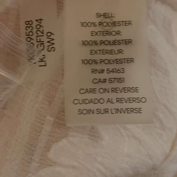 Karl Lagerfeld White Blouse Size M - Picture 7 of 7